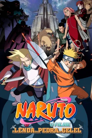 Poster Naruto: A Lenda da Pedra de Gelel