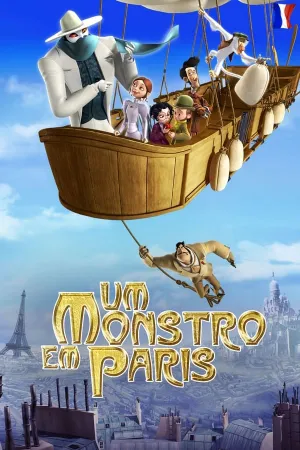 Poster Um Monstro em Paris