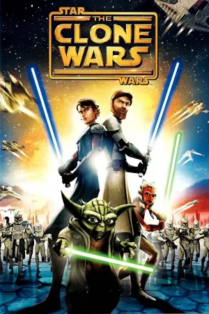 Poster Star Wars: A Guerra dos Clones
