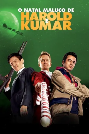 Poster O Natal Maluco de Harold e Kumar