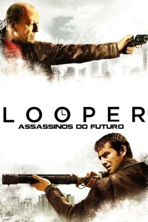 Poster Looper: Assassinos do Futuro