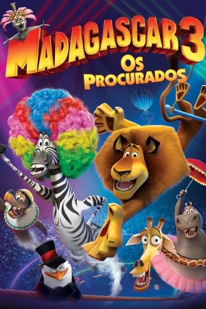 Poster Madagascar 3: Os Procurados