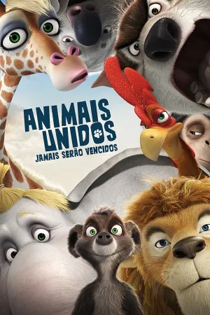 Poster Animais Unidos Jamais Serão Vencidos
