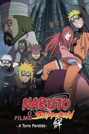 Poster Naruto Shippuden 4: A Torre Perdida
