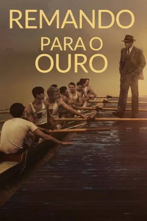 Poster Remando para o Ouro
