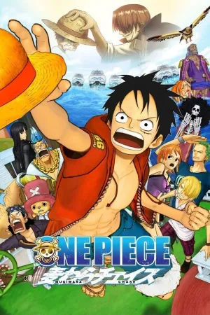 Poster One Piece 3D: A Perseguição do Chapéu de Palha
