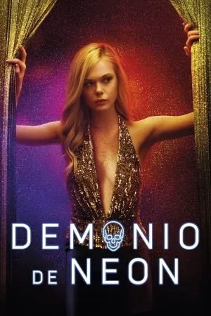 Poster Demônio de Neon