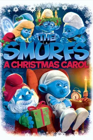 Poster Os Smurfs: Um Conto de Natal