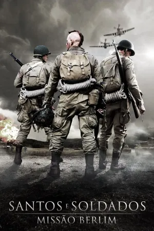 Poster Santos e Soldados: Missão Berlim