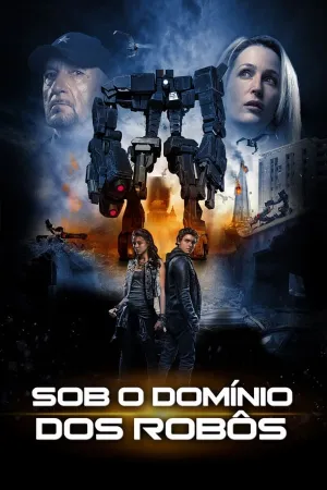 Poster Sob o Domínio dos Robôs