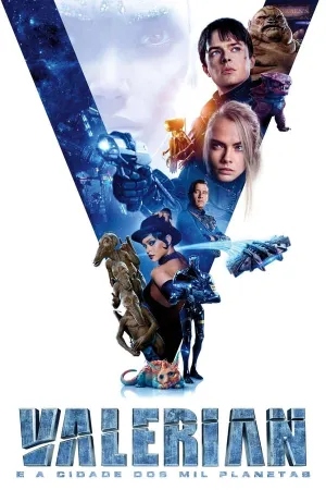 Poster Valerian e a Cidade dos Mil Planetas