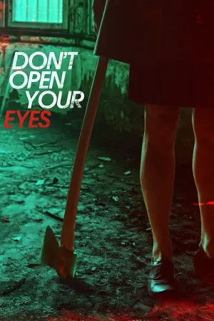 Poster Don't Open Your Eyes