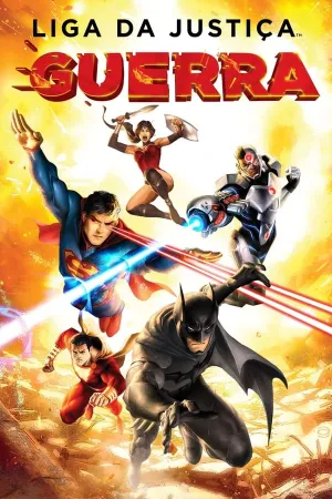 Poster Liga da Justiça: Guerra