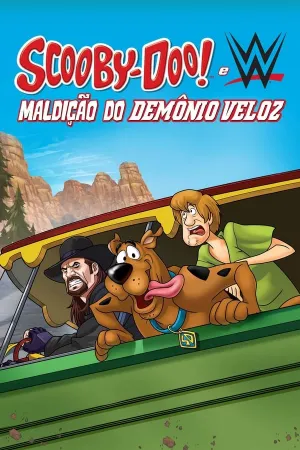 Poster Scooby-Doo! e WWE: Maldição do Demônio Veloz