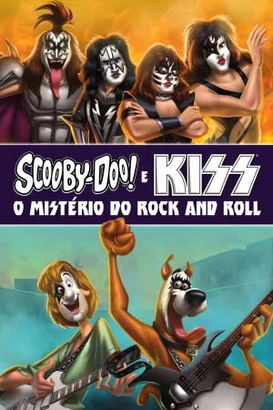 Poster Scooby-Doo! e Kiss: O Mistério do Rock and Roll