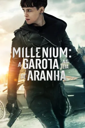 Poster Millennium: A Garota na Teia de Aranha