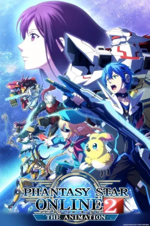 Poster Phantasy Star Online 2: The Animation