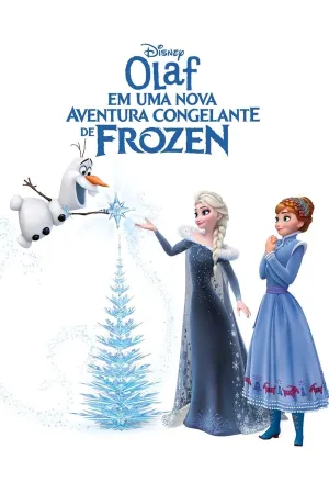 Poster Olaf em uma Nova Aventura Congelante de Frozen