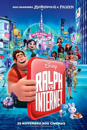 Poster WiFi Ralph: Quebrando a Internet