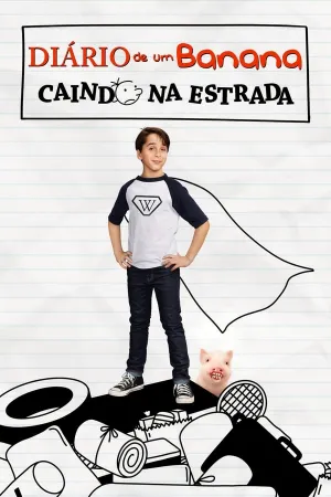 Poster Diário de um Banana: Caindo na Estrada