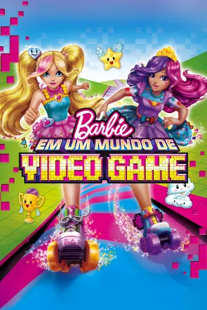 Poster Barbie Em Um Mundo de Video Game