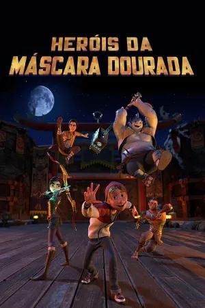 Poster Heróis da Máscara Dourada