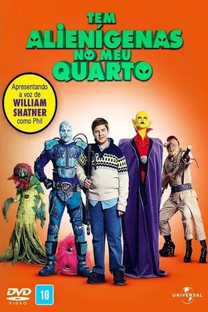 Poster Tem Alienígenas no meu Quarto
