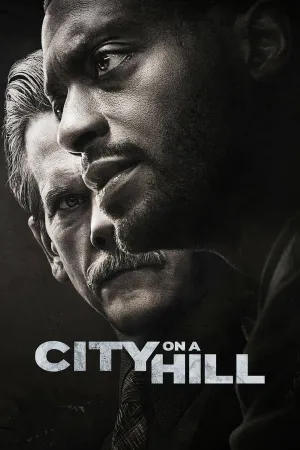Poster Cidade Em Uma Colina