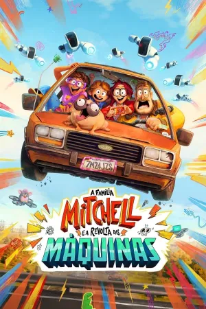 Poster A Família Mitchell e a Revolta das Máquinas