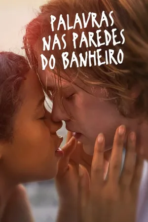 Poster Palavras nas Paredes do Banheiro