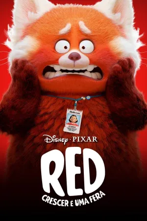Poster Red: Crescer é Uma Fera