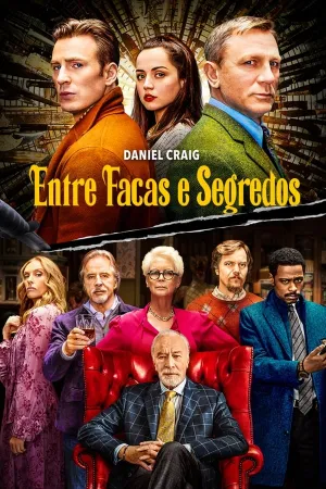 Poster Entre Facas e Segredos