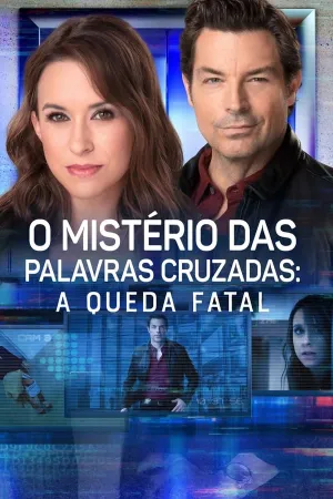 Poster Mistério das Palavras Cruzadas: A Queda Fatal
