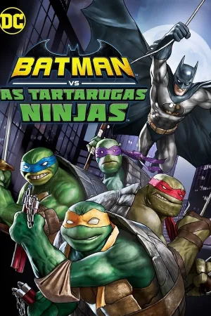 Poster Batman vs. As Tartarugas Ninjas