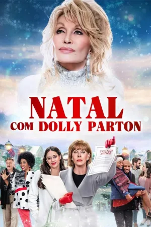 Poster Natal com Dolly Parton