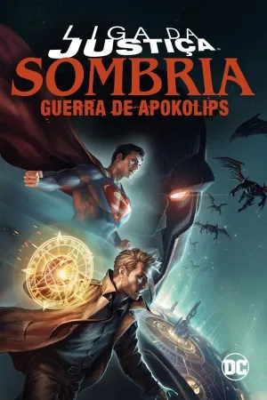 Poster Liga da Justiça Sombria: Guerra de Apokolips