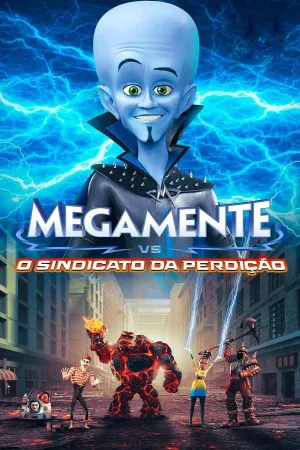 Poster Megamente Vs. O Sindicato da Perdição