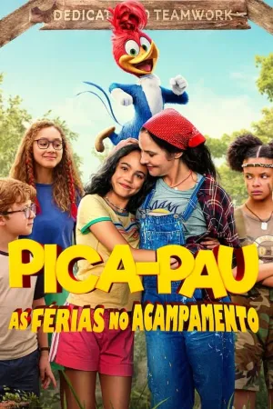 Poster Pica-Pau: As Férias no Acampamento