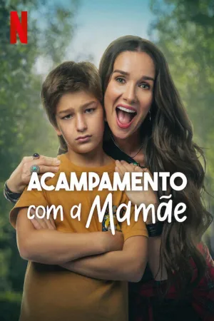 Poster Acampamento com a Mamãe