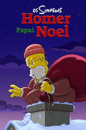 Poster Os Simpsons: Homer Papai Noel