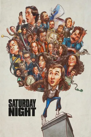 Poster Saturday Night: A Noite que Mudou a Comédia