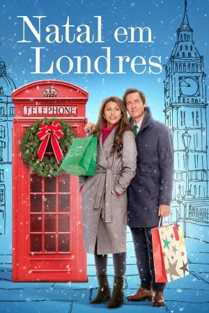 Poster Natal em Londres