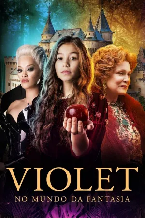Poster Violet no Mundo da Fantasia