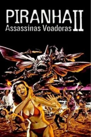 Poster Piranhas 2: Assassinas Voadoras