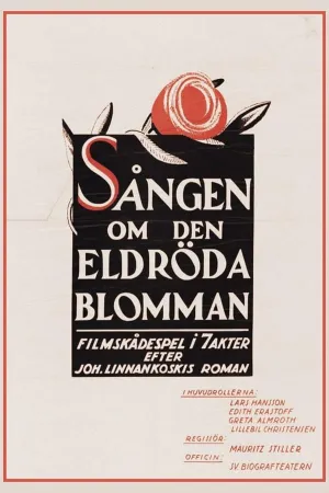 Poster Sången om den eldröda blomman