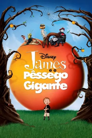 Poster James e o Pêssego Gigante