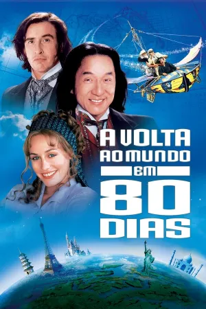 Poster Volta ao Mundo em 80 Dias: Uma Aposta Muito Louca