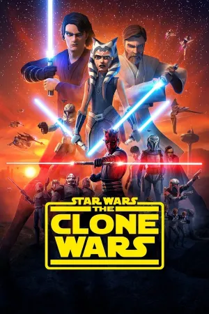 Poster Star Wars: A Guerra dos Clones