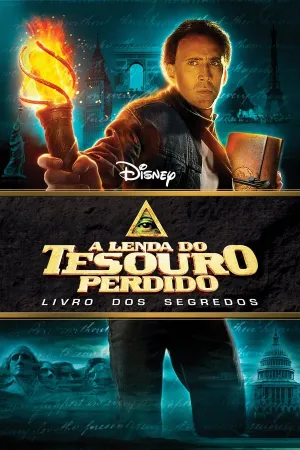 Poster A Lenda do Tesouro Perdido: Livro dos Segredos